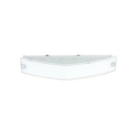 Armatür K2 Led Dekoratif Duvar Aplik 12W 23,5Cm Cam 3000K Sarı Işık Ksl155