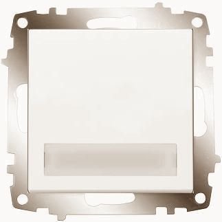 Liht Karre / Meridian Krem Zil Işıklı Etiketli Mekanizma Viko 90967227