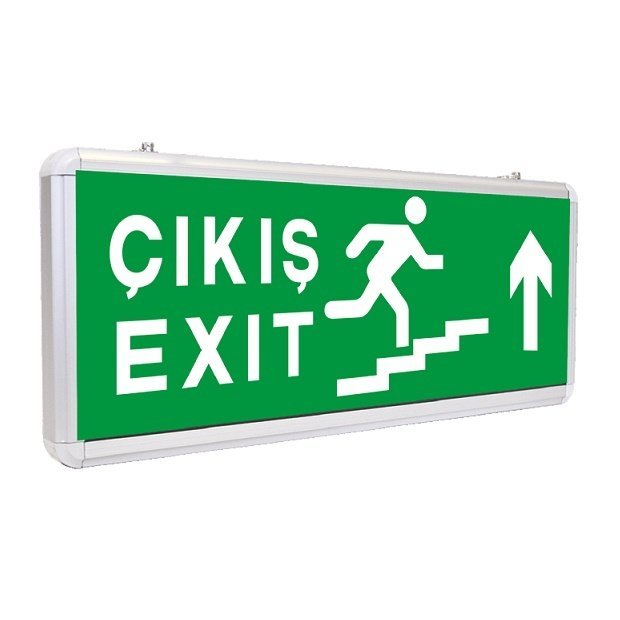 Ycl Acil Çıkış Armatürü (Exit Armatür) - Yukarı Merdiven