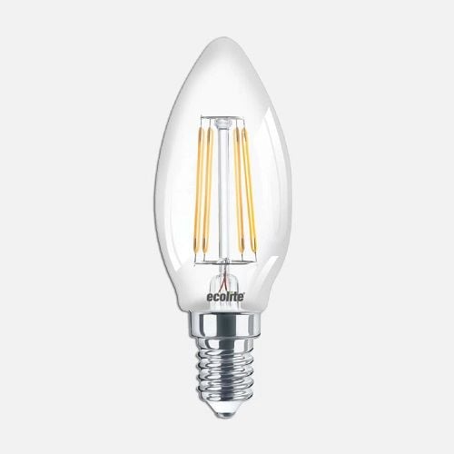 Ecolite 6W E14 Led Mum Ampul 4000K Ilık Beyaz