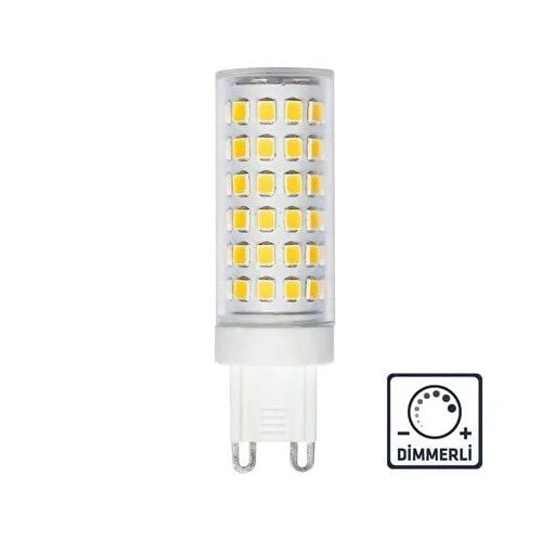 Ampul Led Kapsül Heka G9 Dim Edilebilir 7W 420Lm 3000K Sarı Işık Erd-289