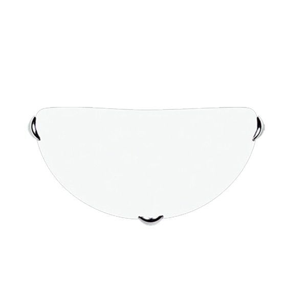 Armatür Nisaluce E1253/B Aplik Üç Tırkanlı (Desensiz) Beyaz 30Cm 1Xe27