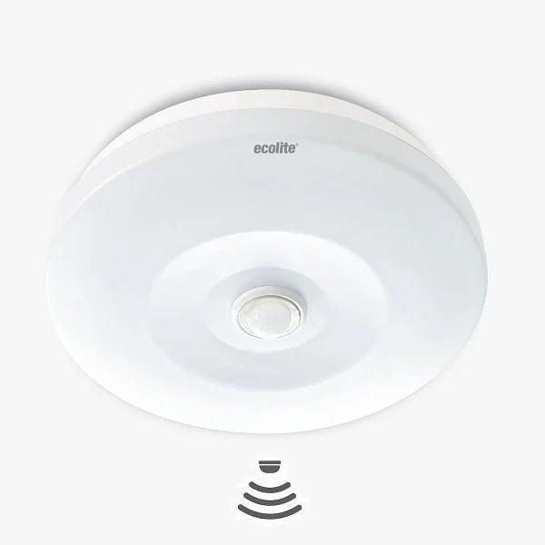 Armatür Ecolıte Sensörlü Tavan Led Renzo Classıc Yuvarlak 18W 6500K Beyaz Işık