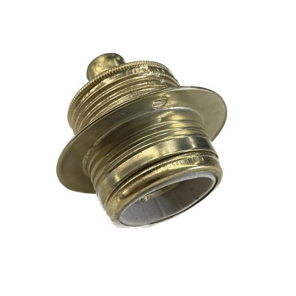 Abajur Duy E27 Rondelalı Dişli Bronz