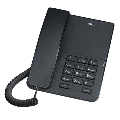Karel Tm140 Masa Telefonu Siyah