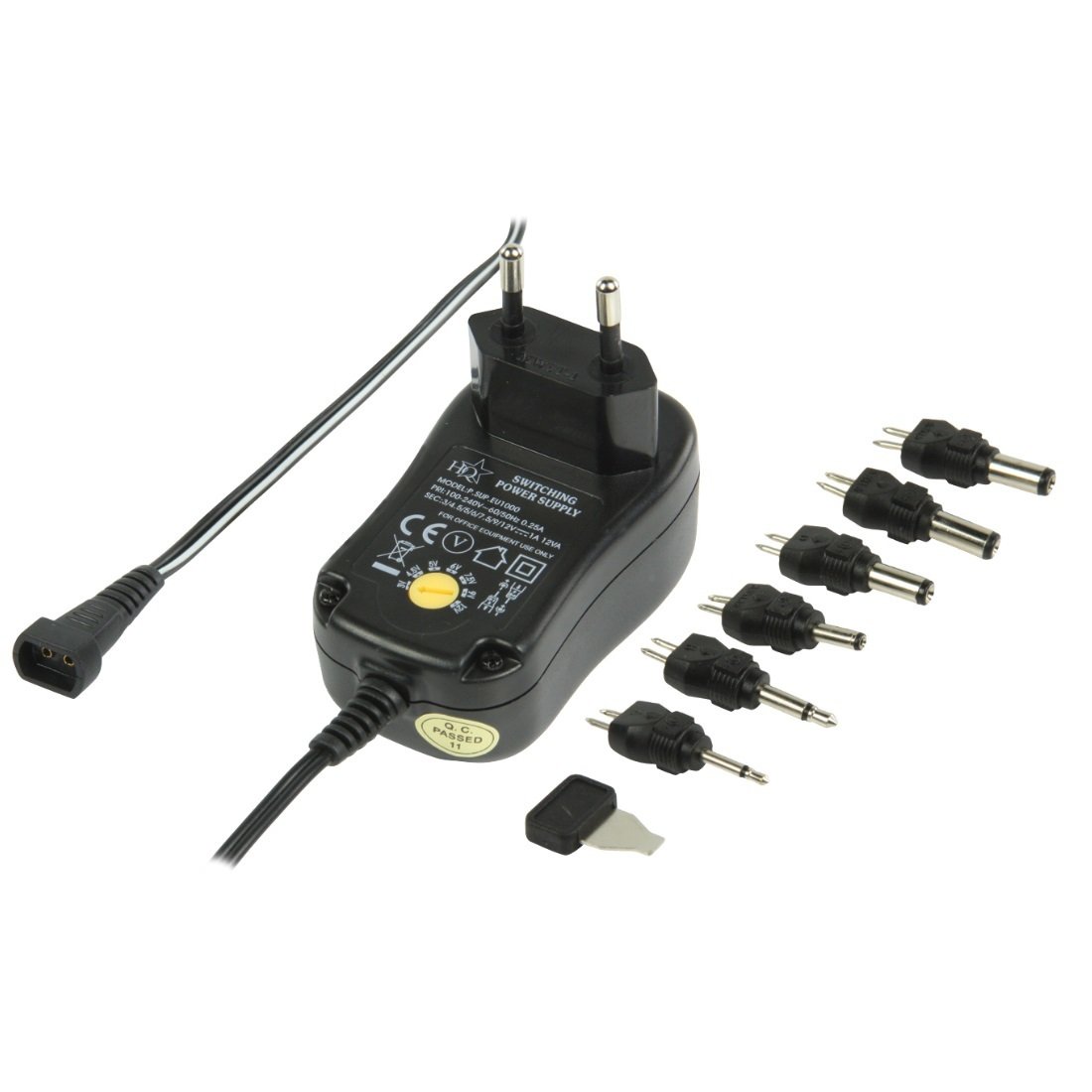 Adaptör Mervesan Priz Modeli Mtu-12Km 3-12V 1A Kademeli Elektronik