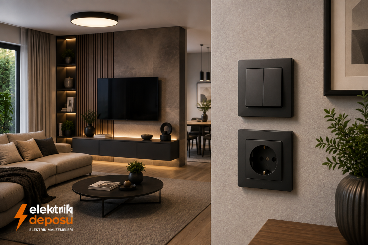 Anahtar Priz Modelleri Modern İç Mekân Tasarımına Nasıl Uyum Sağla