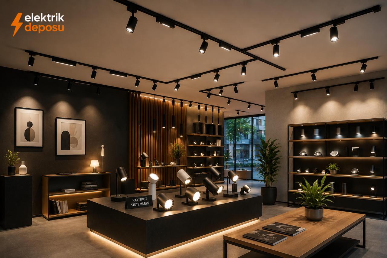 Ray Spot ve Spot Aydınlatma Sistemleri Modern Mekânlarda Neden Daha Fazla Tercih Ediliyor