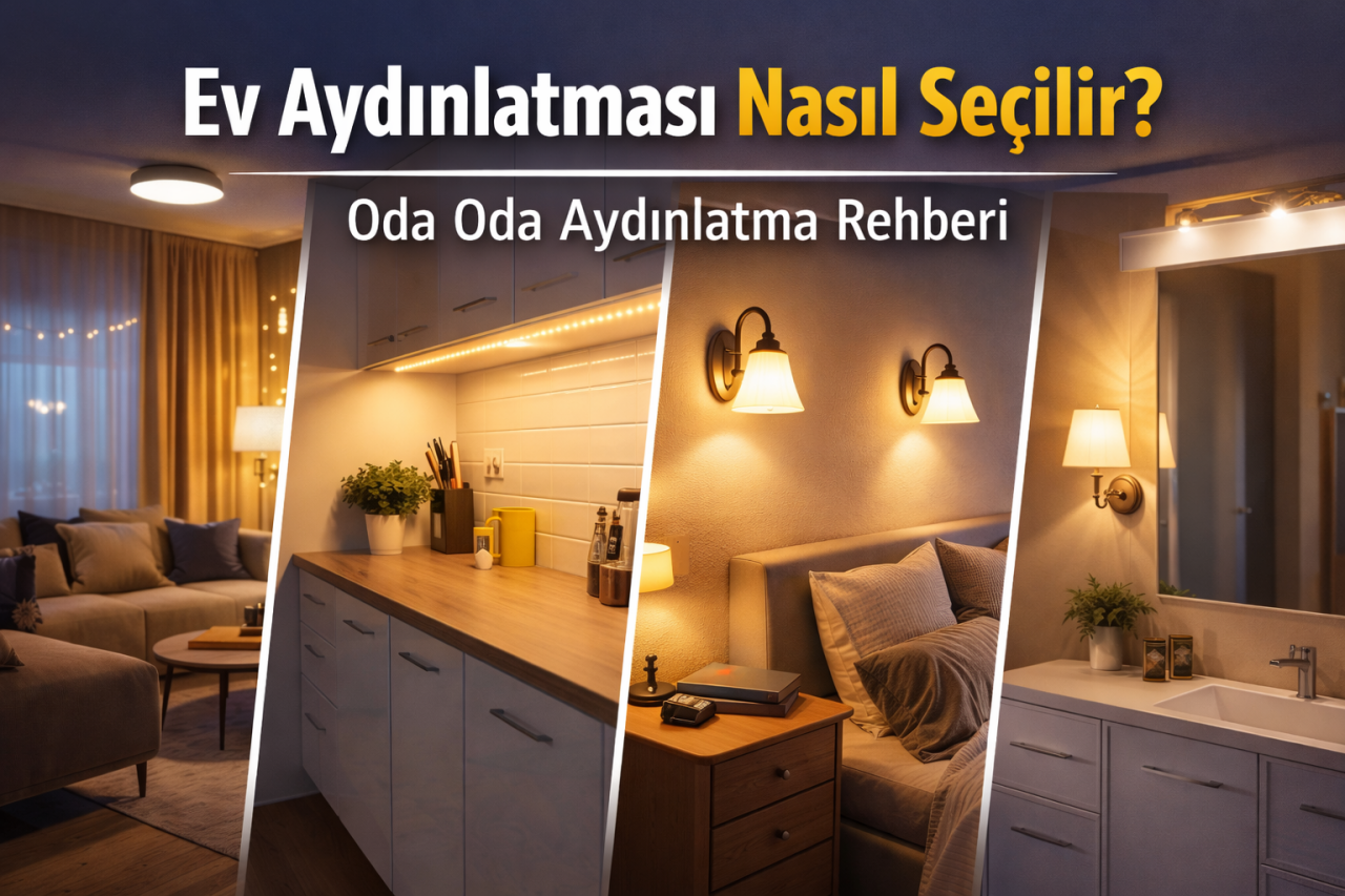 Ev Aydınlatması Nasıl Seçilir? Oda Oda Aydınlatma Rehberi