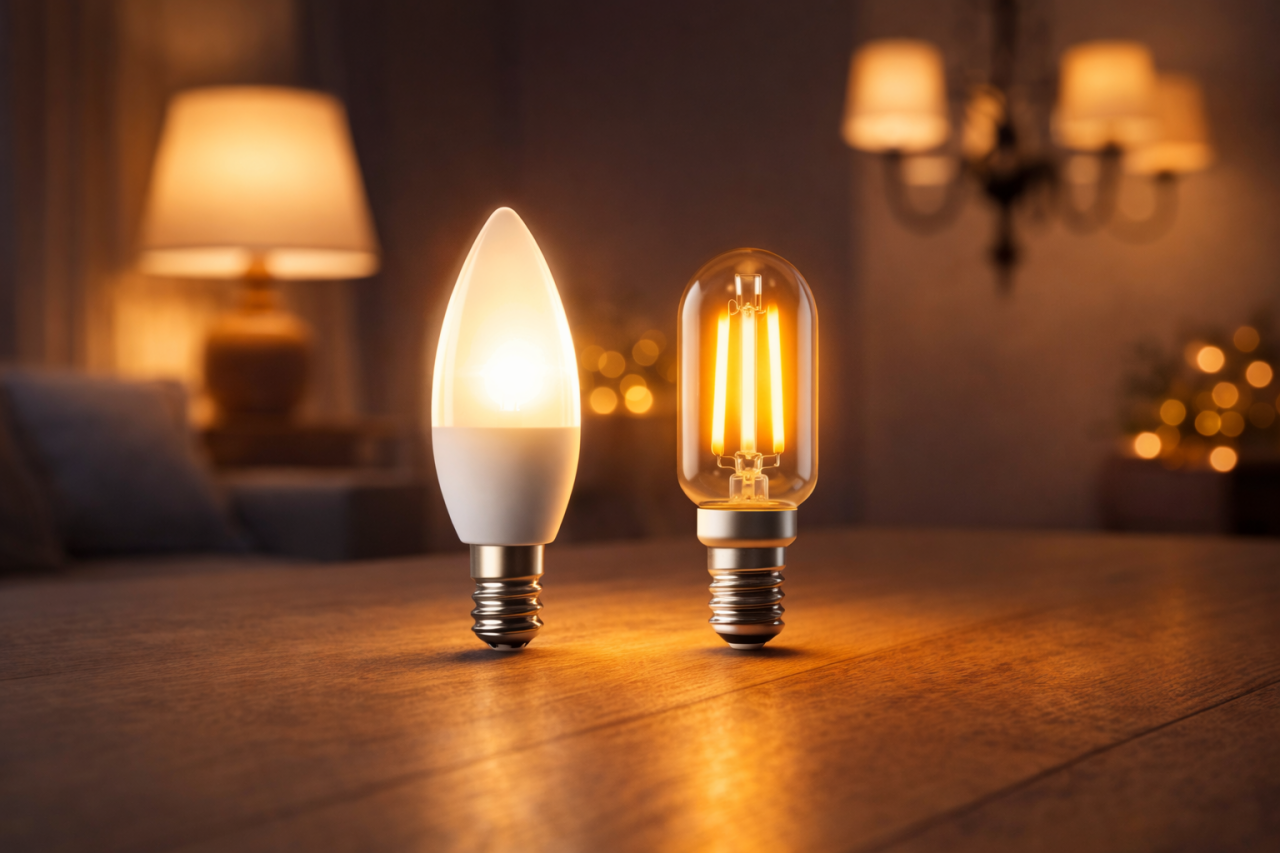 Led İnce Duylu Ampul Modelleri