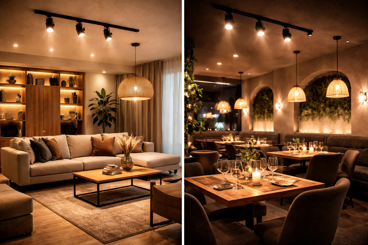 Ray Tipi Spot Aydınlatma ile Mekânlarda Katmanlı Işık Tasarımı Nasıl Kurulur