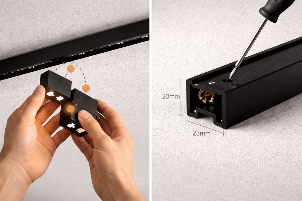 Magnet Ray Aydınlatma Sistemi Kurarken Bilinmesi Gereken Teknik Detaylar