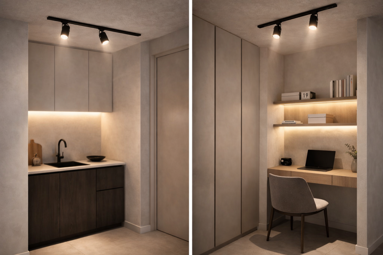 Magnet Ray Aydınlatma Sistemleri ile Küçük Alanlarda Esnek Işık Kullanımı Nasıl Sağlanır