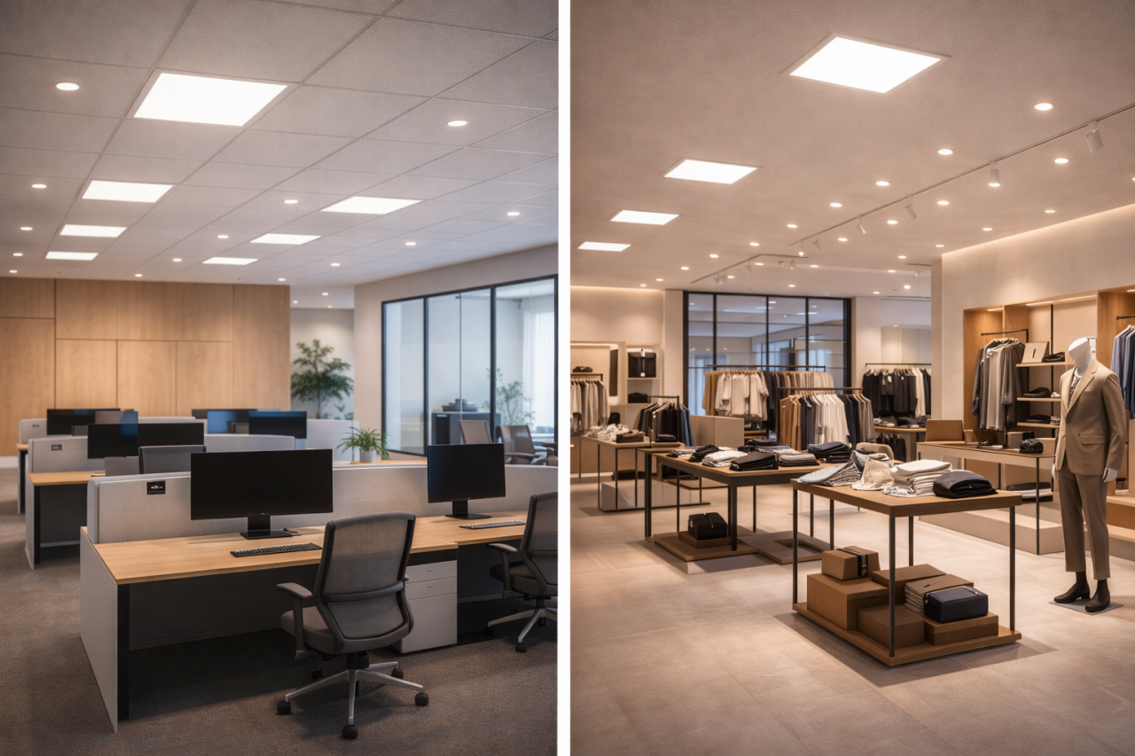 Jupiter Aydınlatma Ürünleri ile Ofis ve Ticari Alanlarda Doğru Işık Planı Nasıl Yapılır