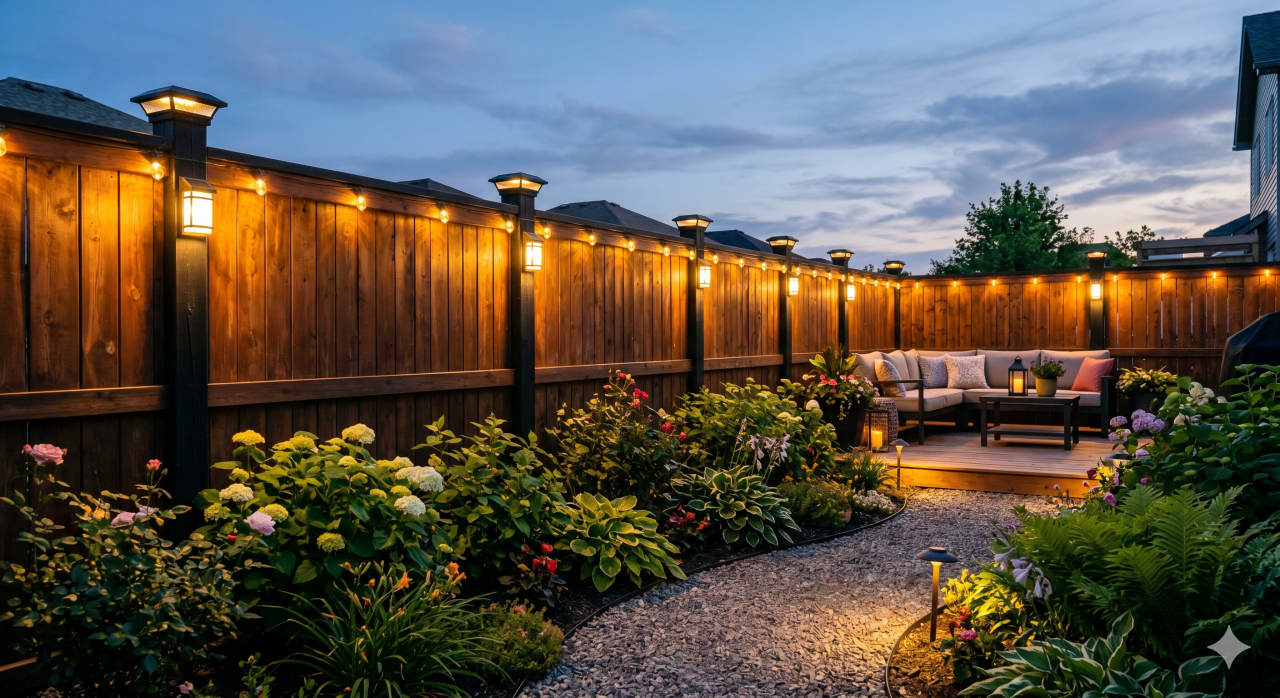 Çit Üstü Bahçe Aydınlatmalarında Doğru Planlama ve Estetik Çözümler