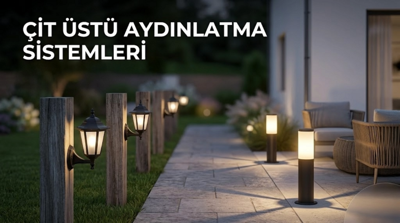 Bahçe Aydınlatmasında Çit Üstü Armatürlerin Avantajları Nelerdir?