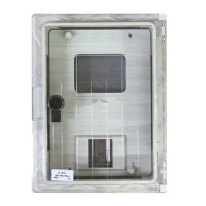 Pano Çk Sayaç Abs Şeffaf Kapaklı Monofaze + 2 Sig.Sıva Üstü 25X33X13 Çp5211