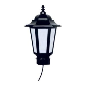 ARMATÜR BAHÇE PLASTİK GÖVDE KLAS ÇİT ÜSTÜ 5X5CM E27