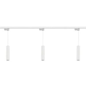 Dekoratif Sarkıt Ray Aydınlatma Seti - 2 Metre 3'lü GU10 Duy Beyaz