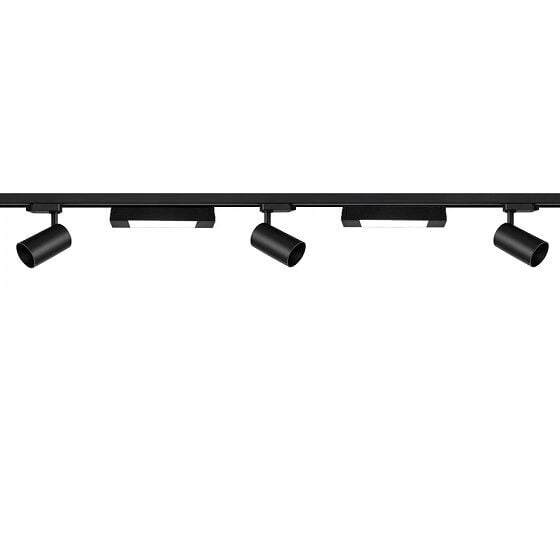 Modern Karma 2 Metre Ray Seti - (3 Spot + 2 Opak Lineer) Siyah