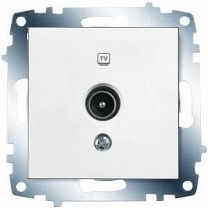 Priz Karre / Meridian Beyaz Tv Dirençsiz Mekanizma Viko 90967049