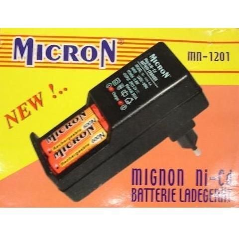 PİL ŞARJ MAKİNESİ MICRON 1201 (YALNIZCA NI-CD PİLLER İÇİN)