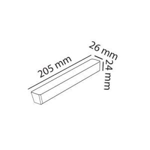 ARMATÜR MAGNET SLIM 48V RAY DRIVER 100W 2A 21CM