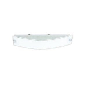 Armatür K2 Led Dekoratif Duvar Aplik 12W 23,5Cm Cam 3000K Sarı Işık Ksl155