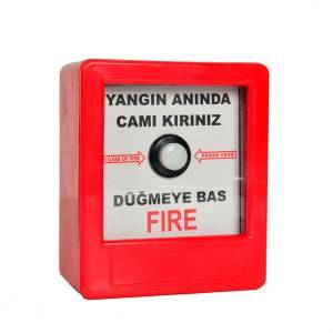 Yangın İhbar Butonu Kare