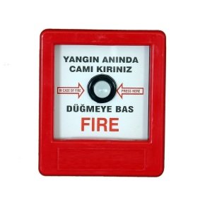 Yangın İhbar Butonu Kare