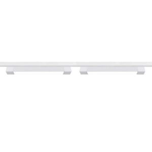 Çizgisel Lineer Ray Aydınlatma Seti - 1 Metre (2x20W Lineer Opak) Beyaz