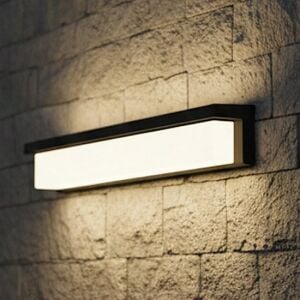 ARMATÜR K2 DUVAR APLİK IP44 LED 20W BEYAZ GÖVDE 18W 3000K SARI IŞIK KDA760