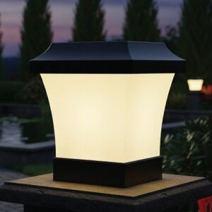 ARMATÜR K2 BAHÇE SET ÜSTÜ PLASTİK GÖVDE E27 SİYAH GÖVDE KBA791