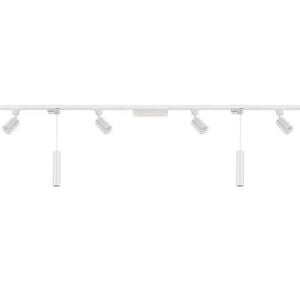 7'Li Led Ray Spot Aydınlatma Seti 3 Metre Beyaz 6X7W+1X10W (Ray Ve Ampuller Dahil)