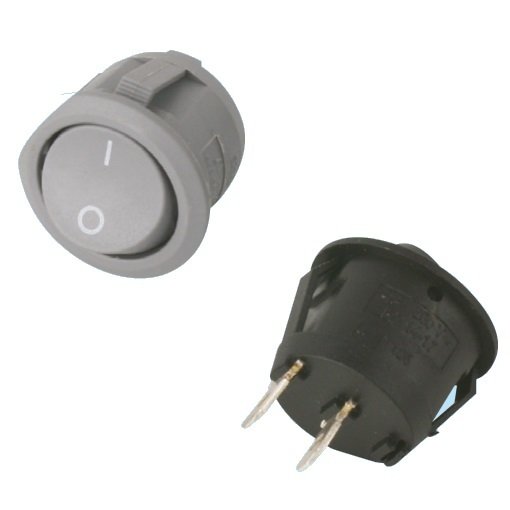 Anahtar Soba Yuvarlak Işıksız Cr-207-115