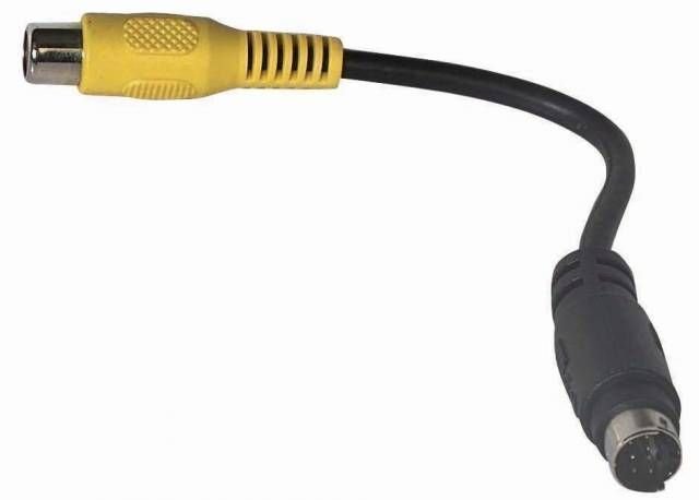 Fiş S-Video 7 Pin-Rca Dişi Çevirici