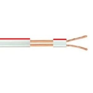 2X0,75 mm Kordon Kablo Beyaz Kodlu