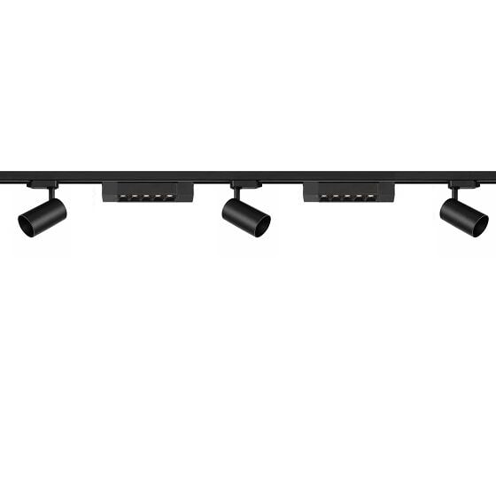 Mercekli Odak Ray Spot Seti - 2 Metre (3 Spot + 2 Mercekli Lineer) Siyah