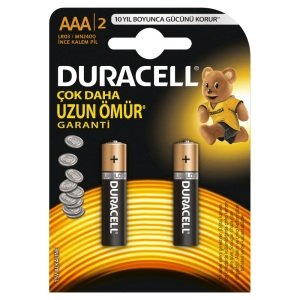 Duracell Aaa İnce Pil - 2'Li Paket