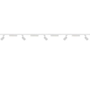9'Lu Led Ray Spot Aydınlatma Seti 4 Metre Beyaz 5X7W+4X10W (Ray Ve Ampuller Dahil)