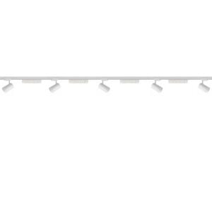 ARMATÜR RAY SETİ 4 METRE 5XSPOT-GU10 4XLINEER-10W-MERCEK BEYAZ