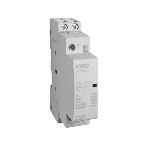 KONTAKTÖR VİKO RAY TİPİ 25A VTCR-25/11 1NO+1NC