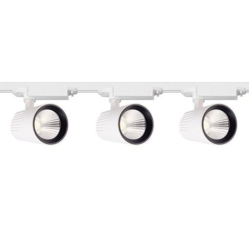 Profesyonel 1 Metre Hazır Ray Spot Seti - 3'lü 40W Yüksek Verimli Beyaz