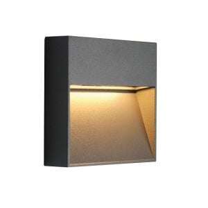 ARMATÜR JUPITER LW453 LED BAHÇE APLİK ANTRASİT 6W 3000K 300LM
