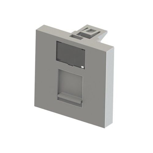 PRİZ BÜROTİK MODÜLER MEKANİZMA DATA/TELEFON KAPAĞI GENİŞ 45X45 2051