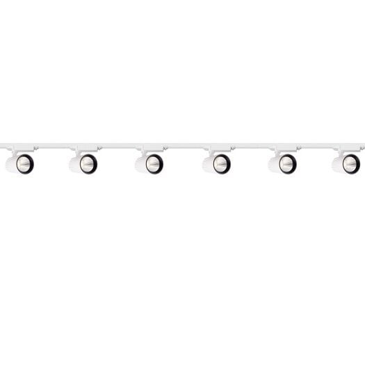 ARMATÜR RAY SETİ 3 METRE 6XSPOT-40W BEYAZ