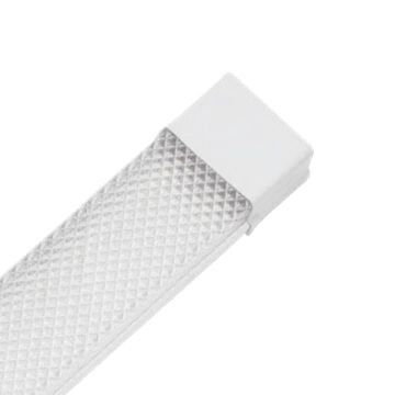 ARMATÜR LED BANT YASSI KRİSTAL ŞEFFAF 72W 120CM 4000K ILIK BEYAZ