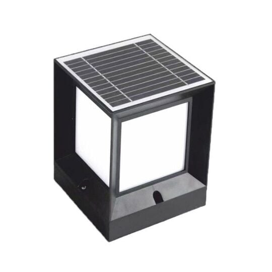 ARMATÜR K2 BAHÇE SOLAR SET ÜSTÜ 60W 15X15CM UZAKTAN KUMANDALI KBA781