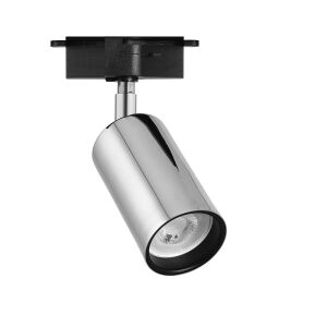 Lüks Dekoratif 2 Metre Ray Spot Seti - 4'lü GU10 Duy Krom/Siyah