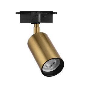 Lüks Dekoratif 2 Metre Ray Spot Seti - 4'lü GU10 Duy Mat Altın/Siyah